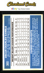 1982 Donruss #360 Oscar Gamble
