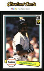 1982 Donruss #360 Oscar Gamble