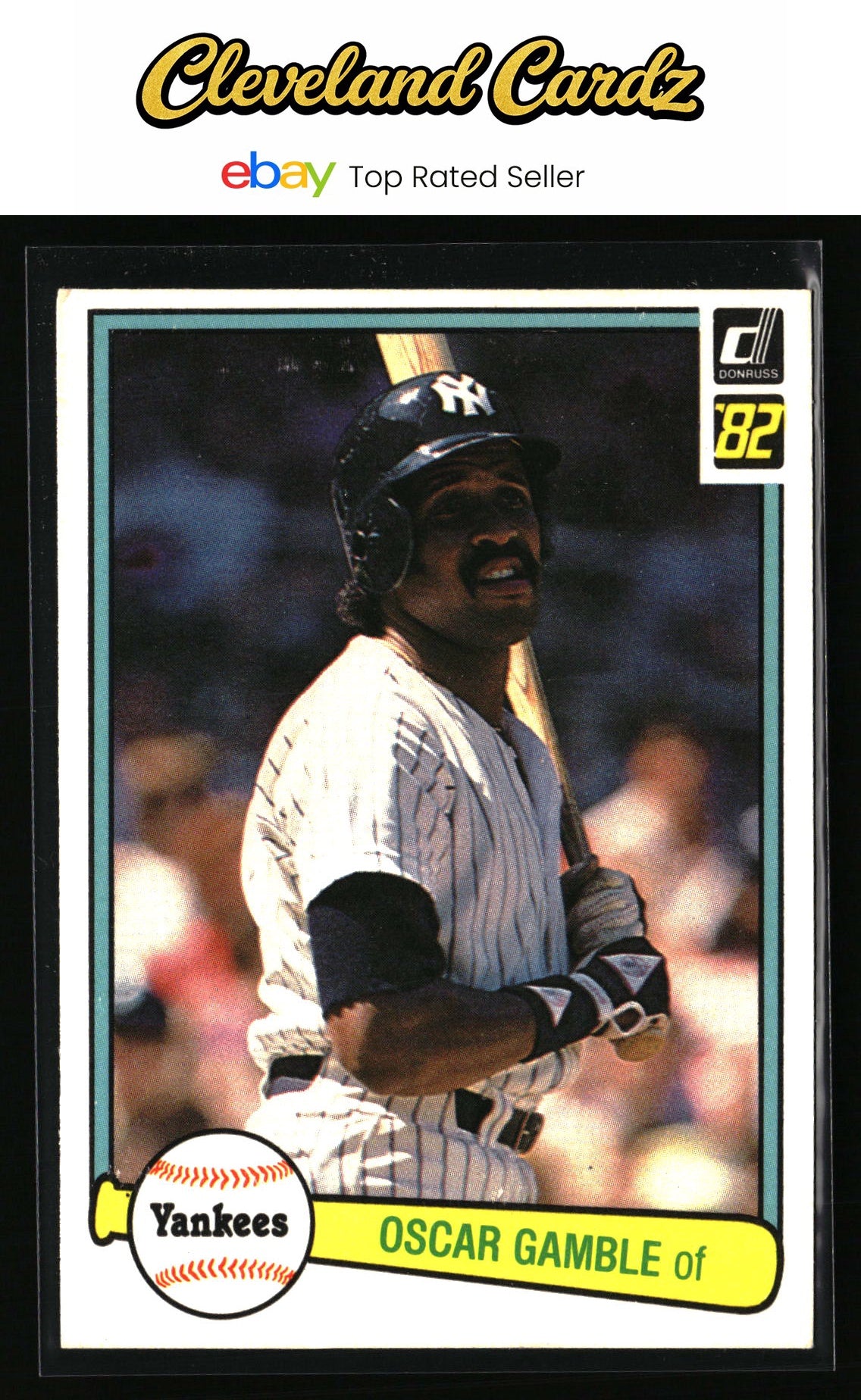 1982 Donruss #360 Oscar Gamble