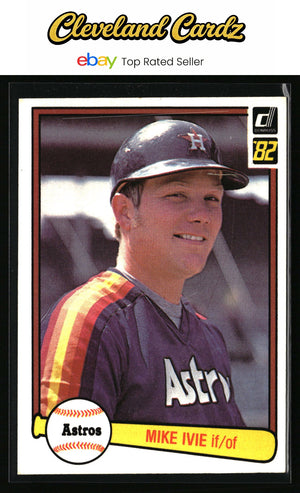 1982 Donruss #396 Mike Ivie
