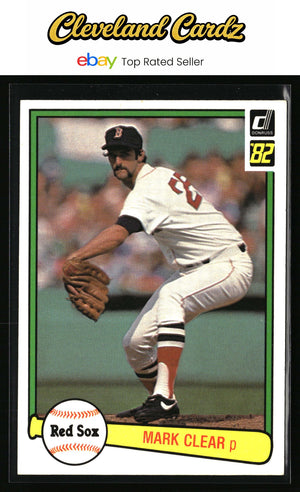 1982 Donruss #452 Mark Clear