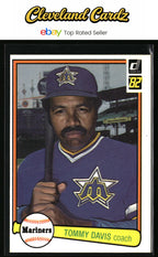1982 Donruss #648 Tommy Davis