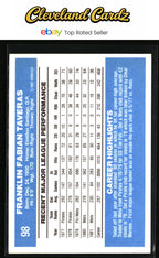 1982 Donruss #98 Frank Taveras