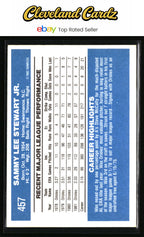 1982 Donruss #457 Sammy Stewart