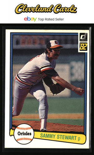 1982 Donruss #457 Sammy Stewart