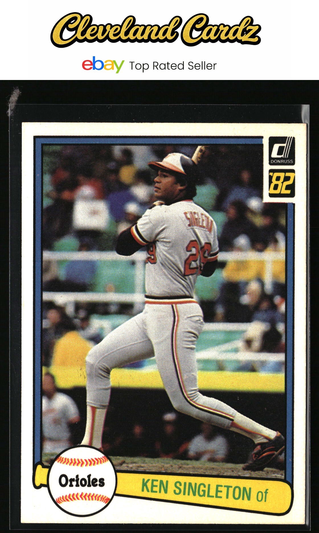 1982 Donruss #105 Ken Singleton
