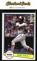 1982 Donruss #581 Benny Ayala