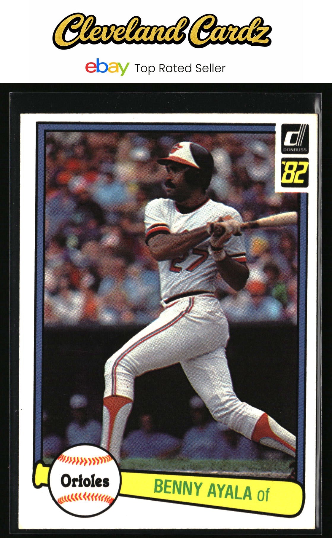 1982 Donruss #581 Benny Ayala