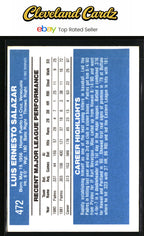 1982 Donruss #472 Luis Salazar