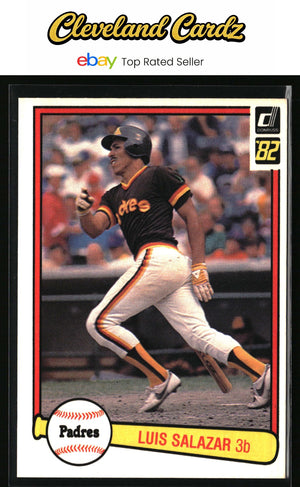 1982 Donruss #472 Luis Salazar