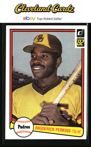 1982 Donruss #397 Broderick Perkins