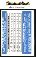 1982 Donruss #346 Ruppert Jones