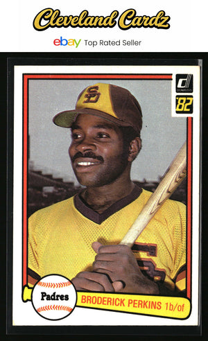 1982 Donruss #397 Broderick Perkins