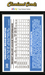 1982 Donruss #348 Greg Minton