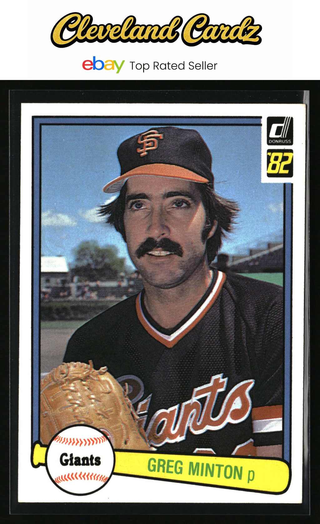 1982 Donruss #348 Greg Minton