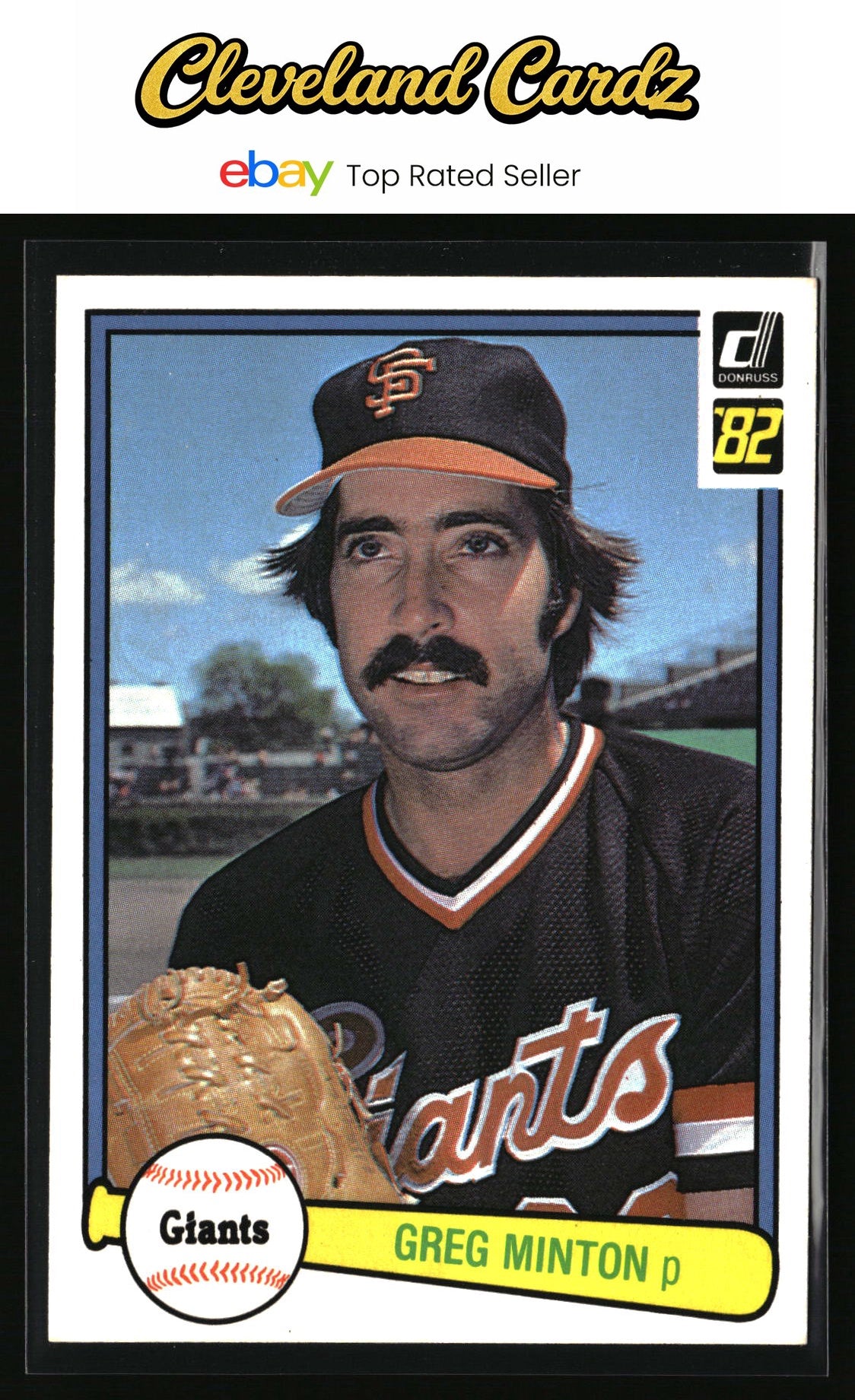 1982 Donruss #348 Greg Minton