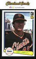 1982 Donruss #60 Gary Lavelle