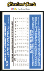 1982 Donruss #563 Rennie Stennett