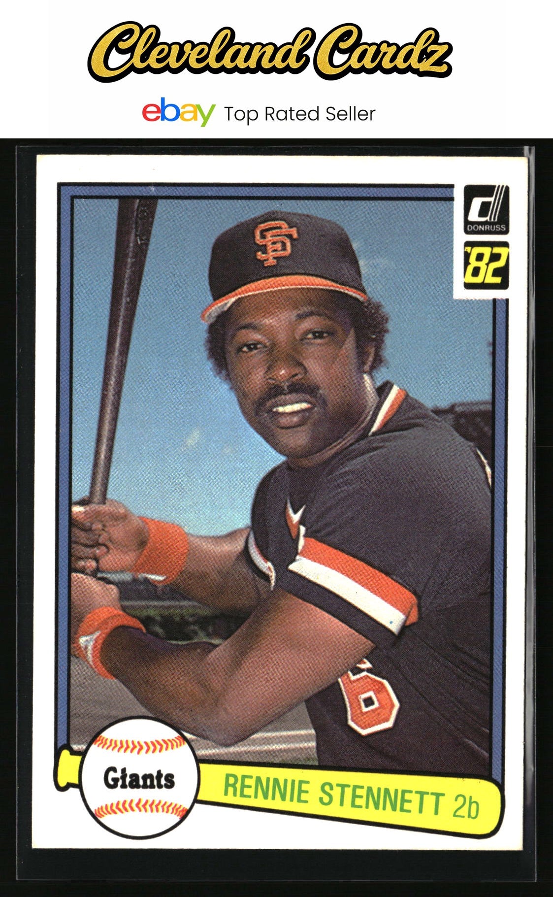 1982 Donruss #563 Rennie Stennett