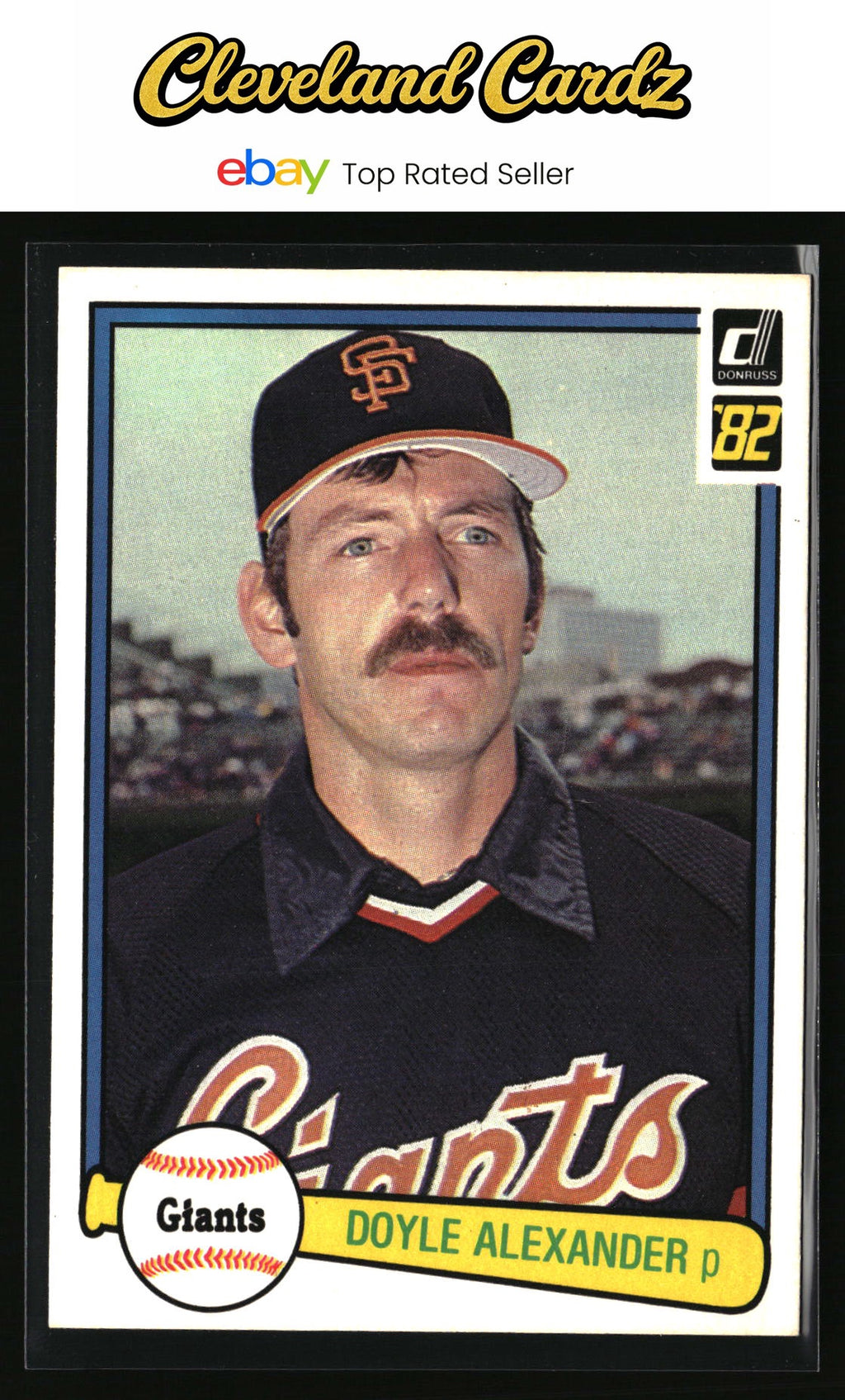 1982 Donruss #96 Doyle Alexander