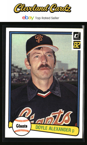 1982 Donruss #96 Doyle Alexander
