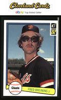 1982 Donruss #186 Fred Breining RC