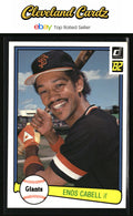 1982 Donruss #272 Enos Cabell
