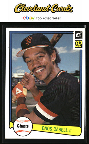 1982 Donruss #272 Enos Cabell