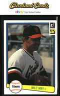 1982 Donruss #503 Milt May