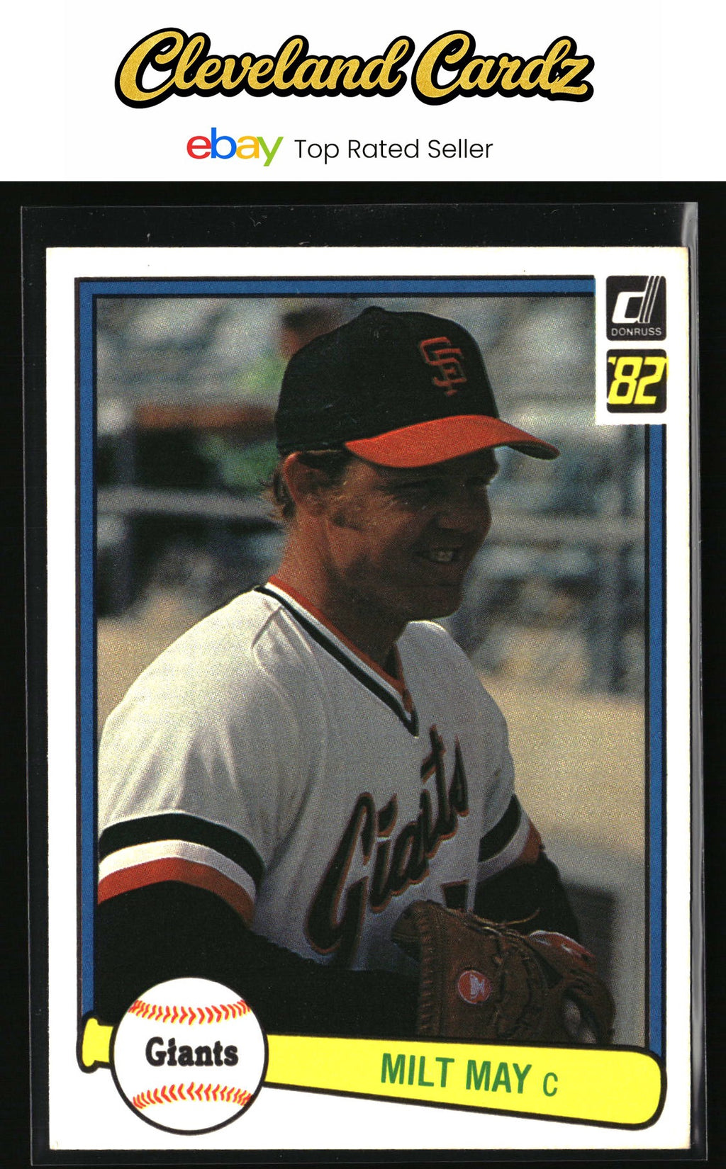1982 Donruss #503 Milt May