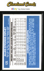 1982 Donruss #125 Allen Ripley