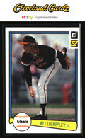 1982 Donruss #125 Allen Ripley