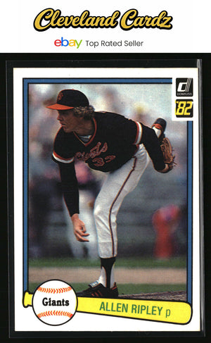 1982 Donruss #125 Allen Ripley