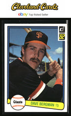 1982 Donruss #146 Dave Bergman