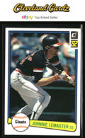 1982 Donruss #524 Johnnie LeMaster