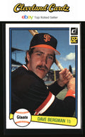 1982 Donruss #146 Dave Bergman