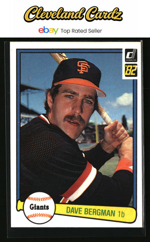 1982 Donruss #146 Dave Bergman