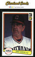 1982 Donruss #337 Dave Garcia