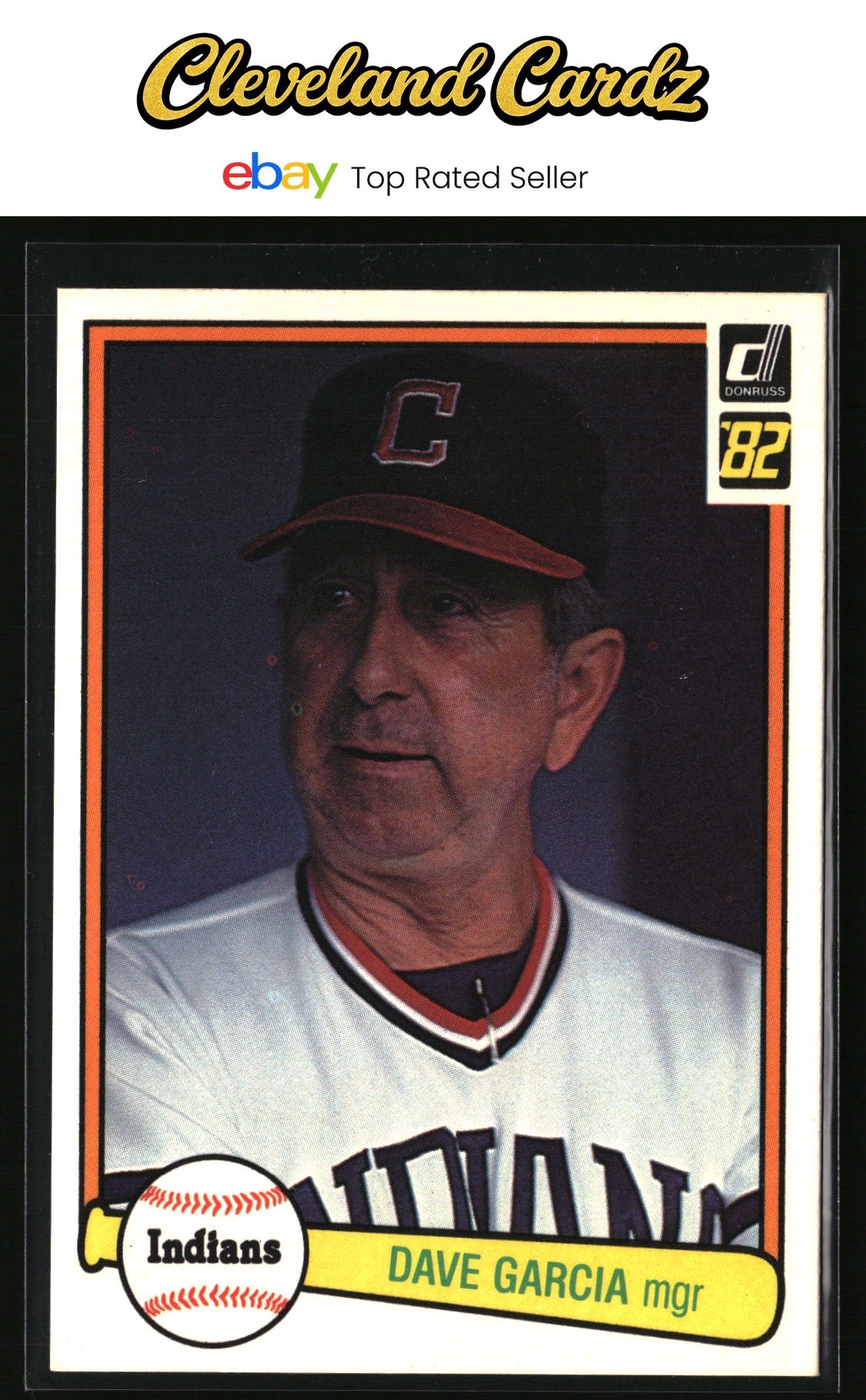 1982 Donruss #337 Dave Garcia
