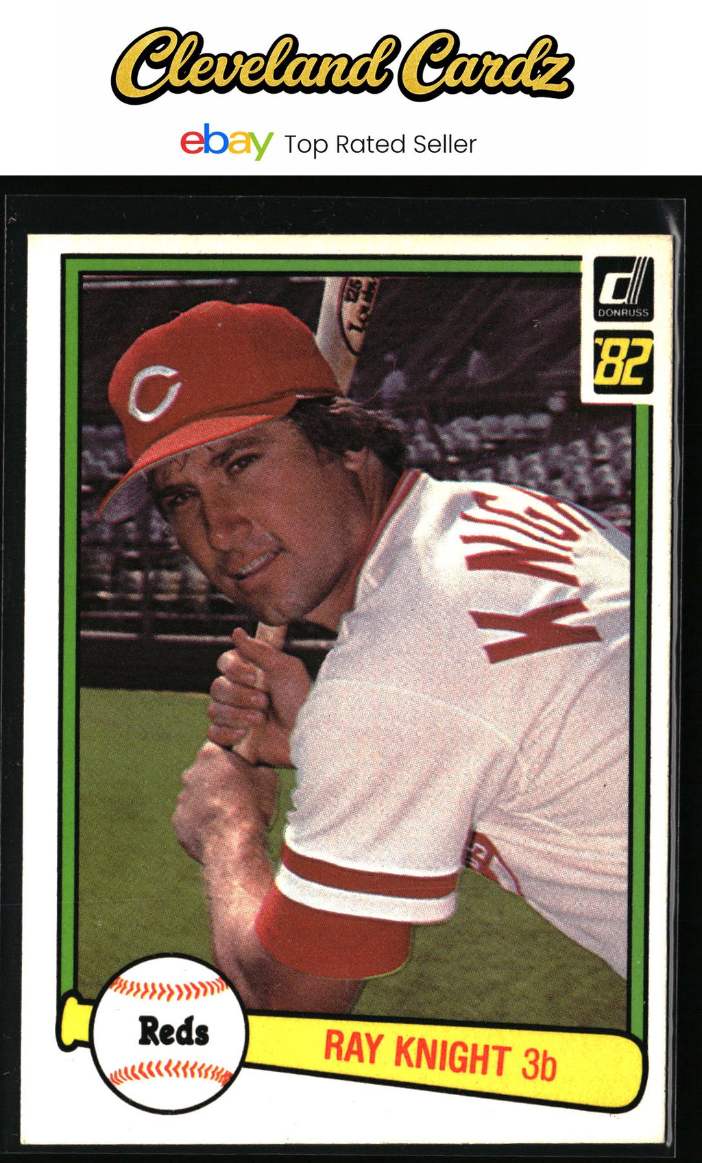 1982 Donruss #374 Ray Knight