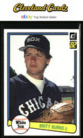 1982 Donruss #230 Britt Burns