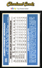 1982 Donruss #395 Jim Morrison
