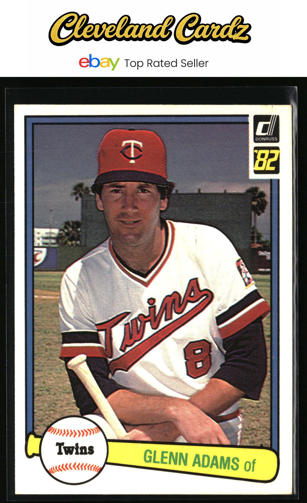 1982 Donruss #431 Glenn Adams