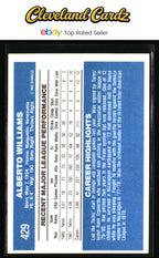 1982 Donruss #429 Al Williams