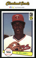 1982 Donruss #429 Al Williams