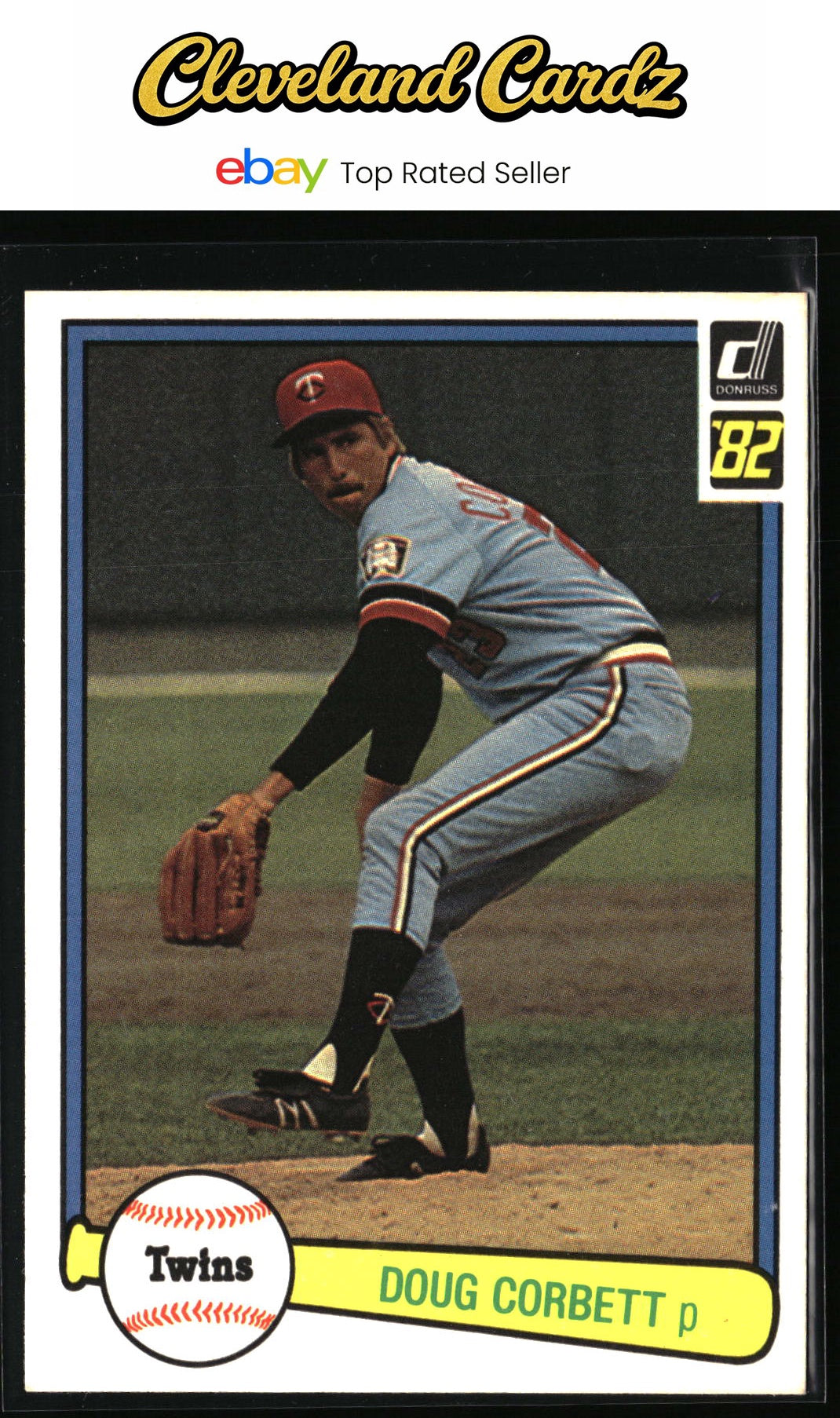 1982 Donruss #53 Doug Corbett
