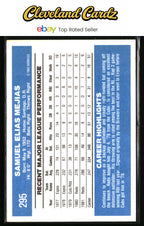 1982 Donruss #295 Sam Mejias