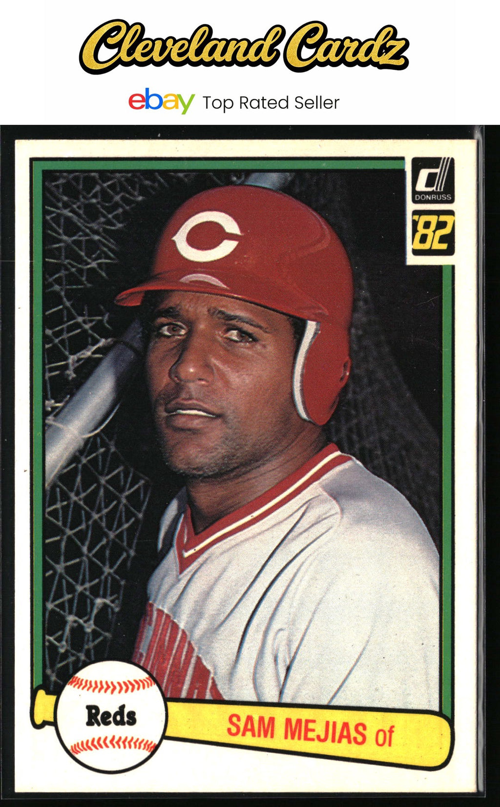 1982 Donruss #295 Sam Mejias