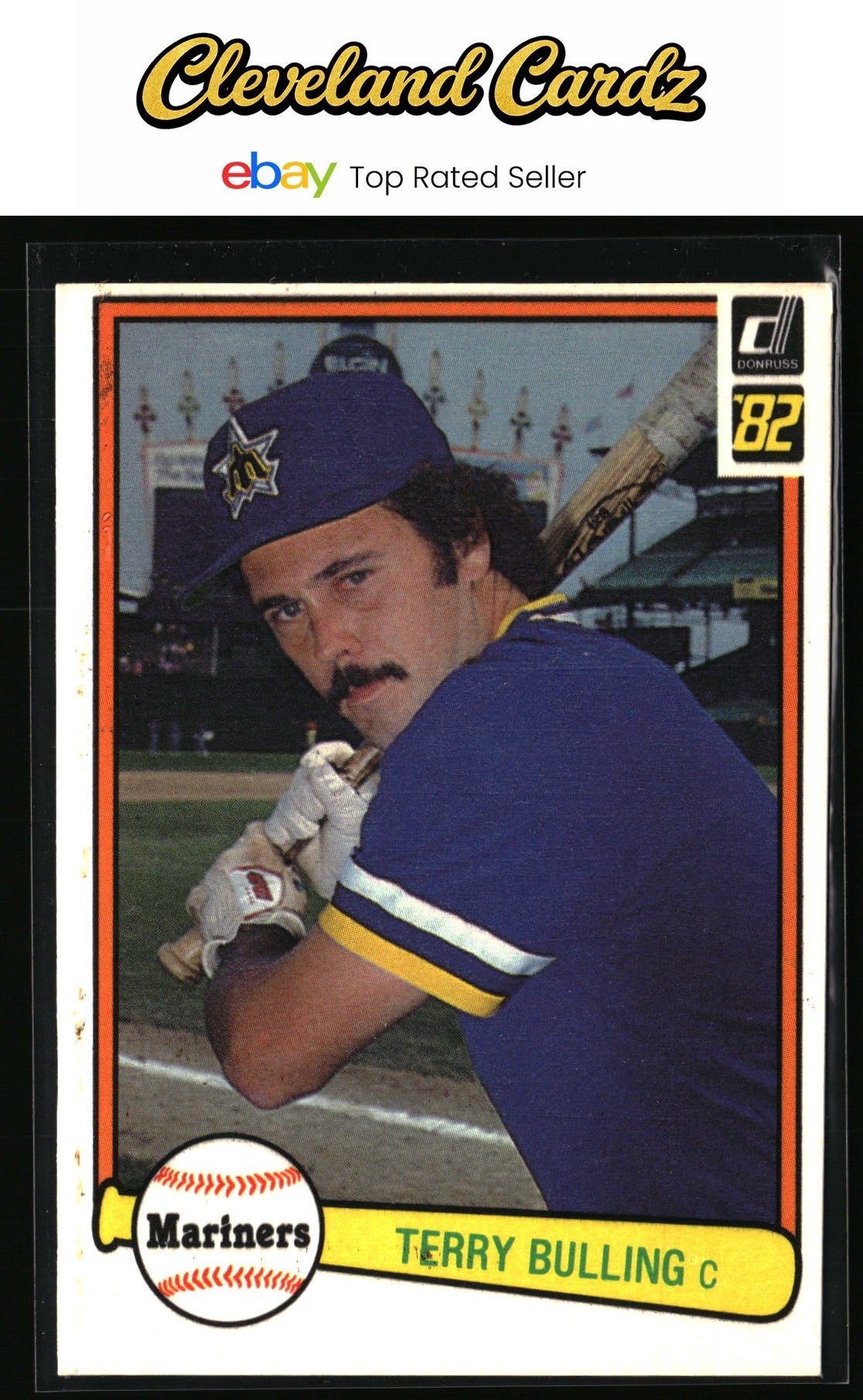 1982 Donruss #612 Terry Bulling