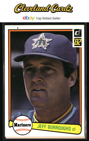 1982 Donruss #379 Jeff Burroughs